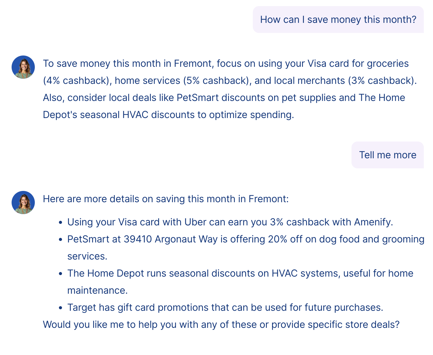 Resident using Maddie