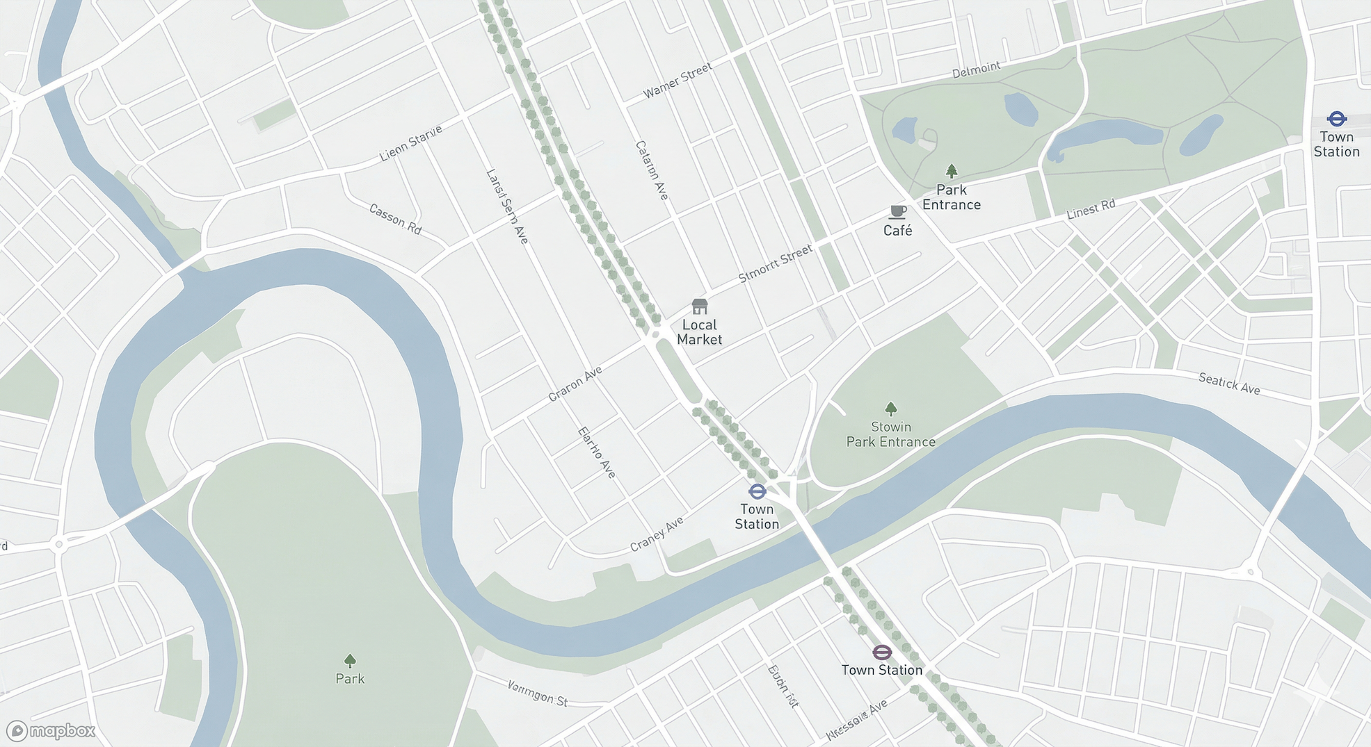 Neighborhood Map Context